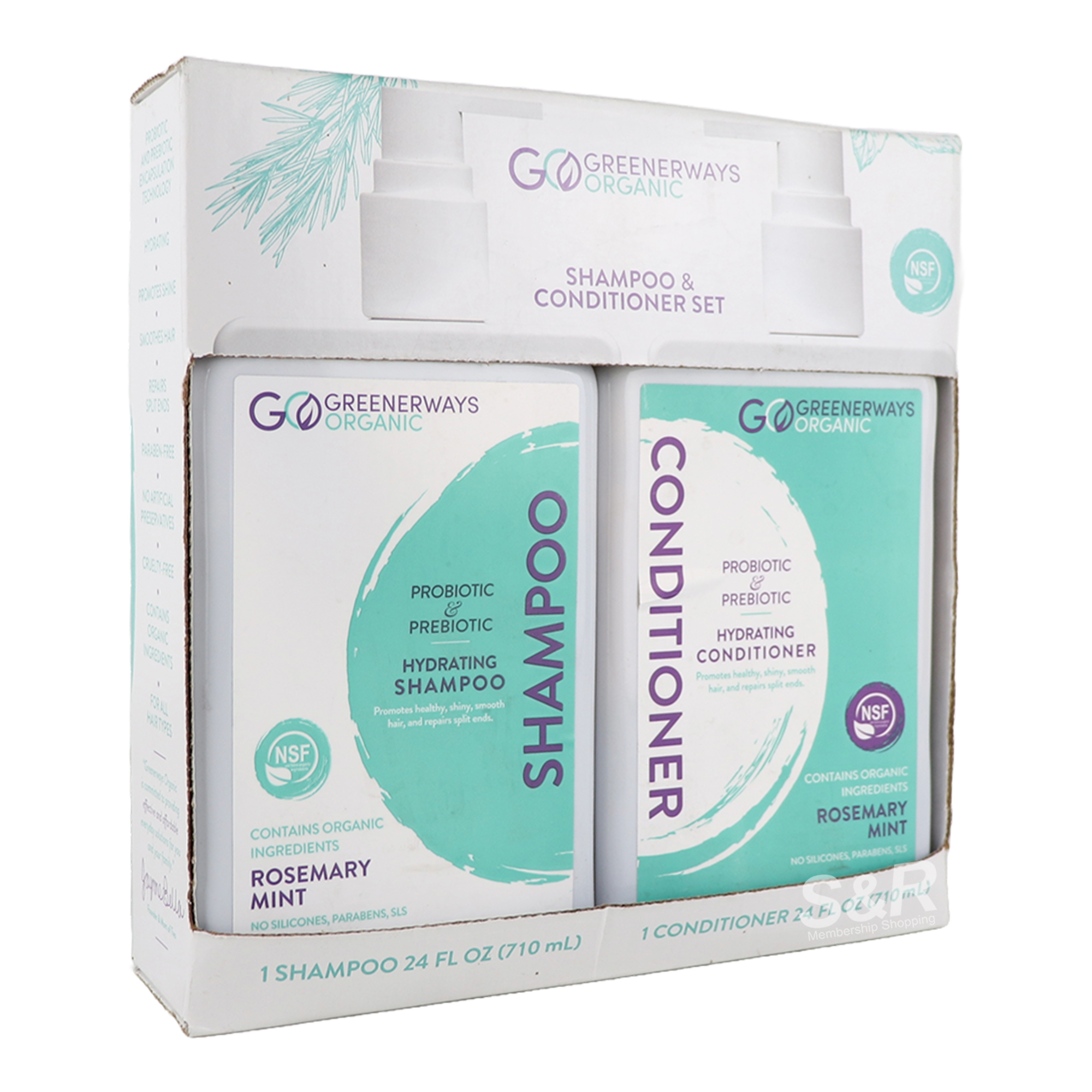 Greenways Organic Shampoo & Conditioner Set